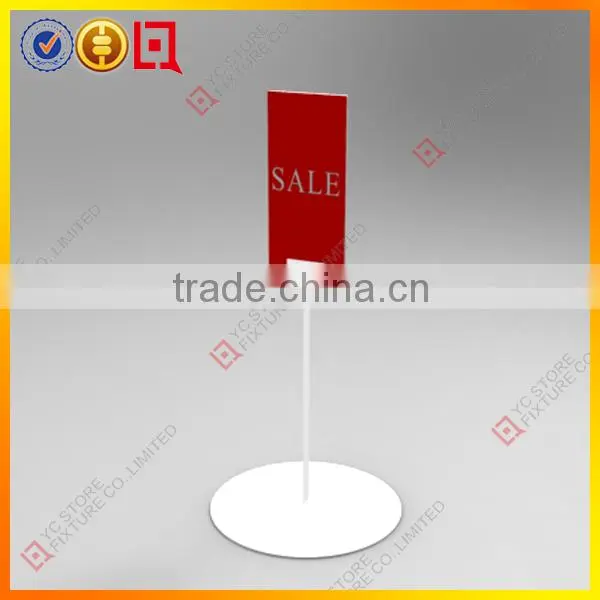 Metal custom display rack for belt