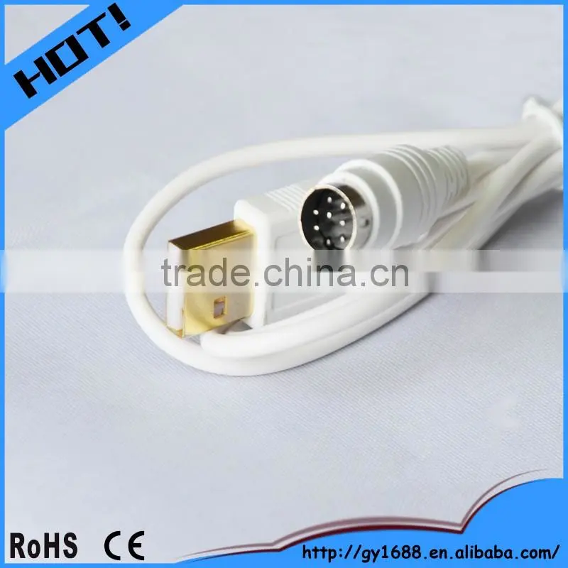 USB To Midi 8 pin Cable Converter For PC Music Keyboard