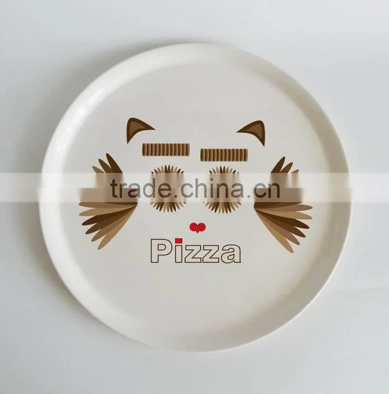 HOT SALE 13inch ceramic pizza plate