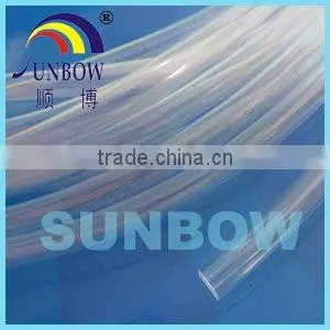 Black PVC plastic tube