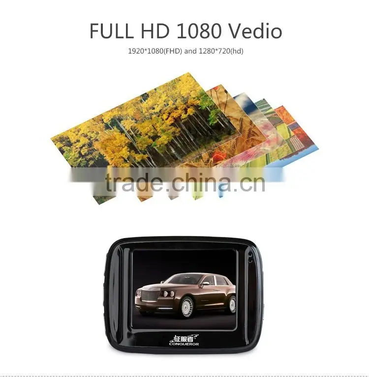 1080P 170 degree 2.4 inch H.264 G-sensor car Mini dash cam