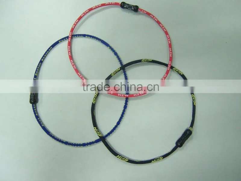 woven titanium necklace