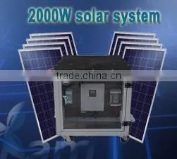 Off-grid 4000W solar panel system for home