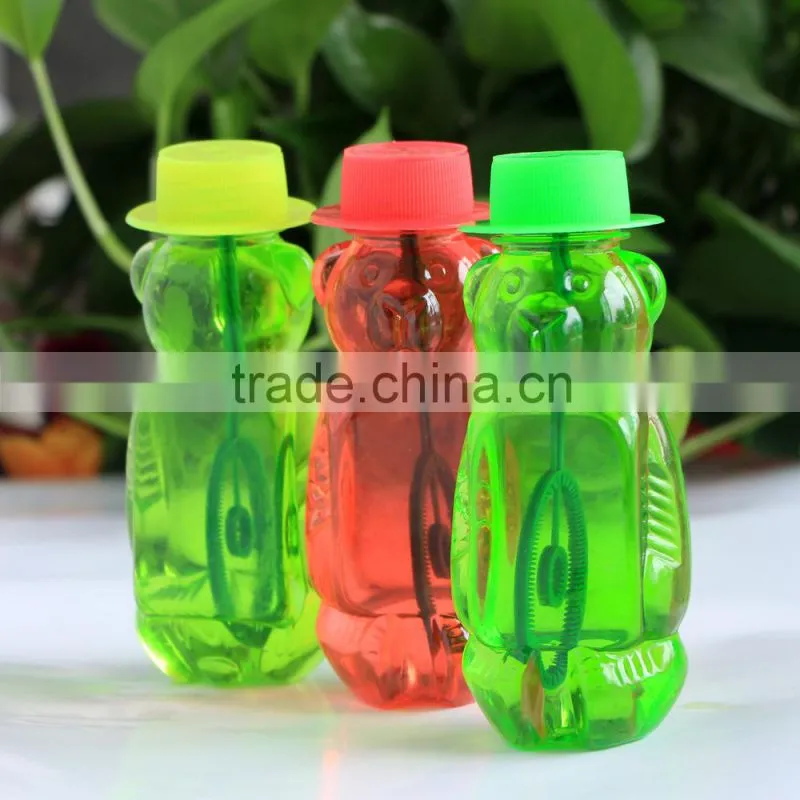hotsale outdoor animal bubble soap bottle