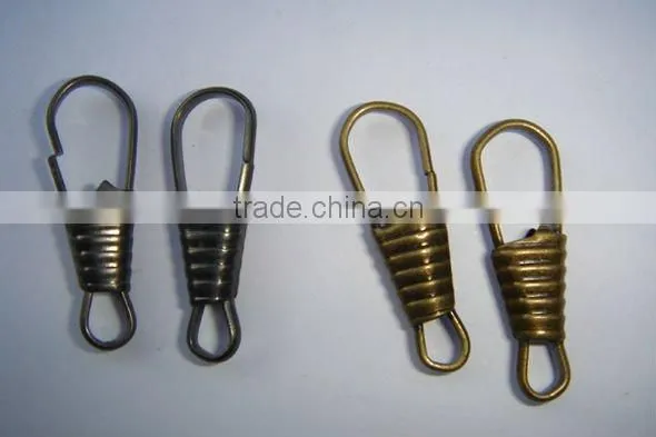 Purse clasp connectors