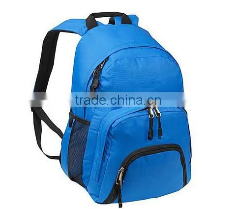 promotional cheap womens backpack with two zippered