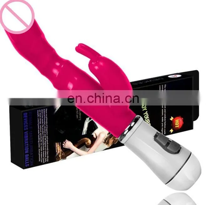 USB Charging Vibrator G-spot clitoral stimulator Dildo women Female Rabbit Vibrator