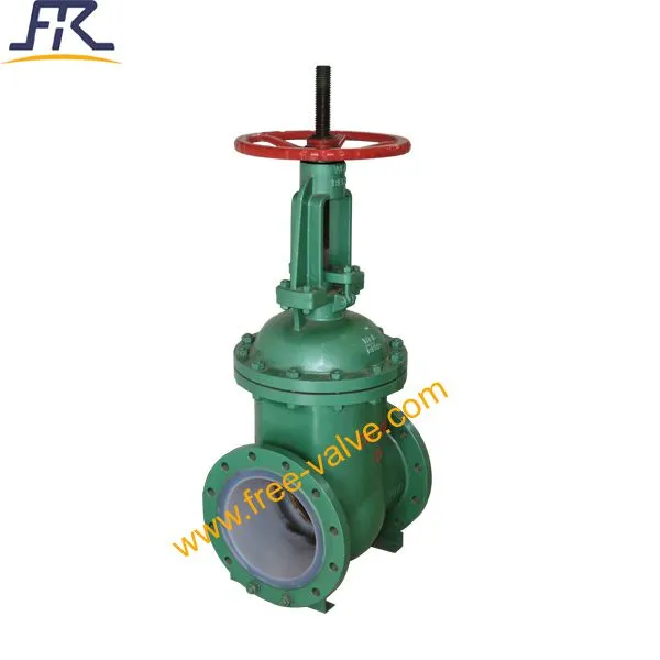 4909 PTFE Lined Gate Valve