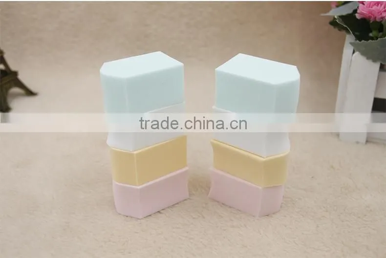 Different shape Makeup sponge cosmetic powder puff in different color