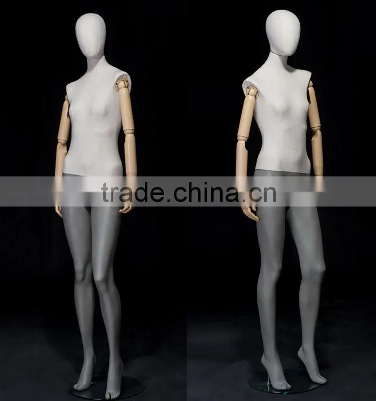 full body moveable female mannequin