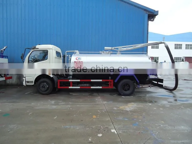 DFAC duolika vacuum sewage suction truck