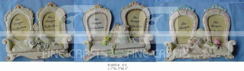 Photo frame wall plaque