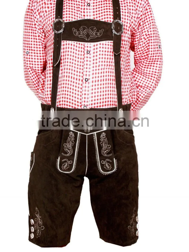 Bundhosen lederhosen,Oktoberfest trachten wear,Kurze lederhose,german hose,leather pants,shorts