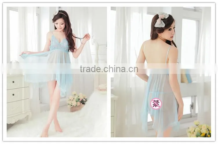 sexy lingerie royal blue babydolls