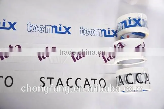 Customized Logo Printed Tape , Heavy Duty Box Closing Tape