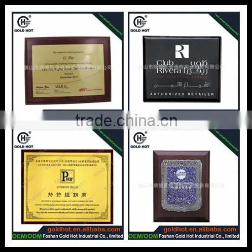 new product china supplier metal sticker labels,metal name tag for wood plate