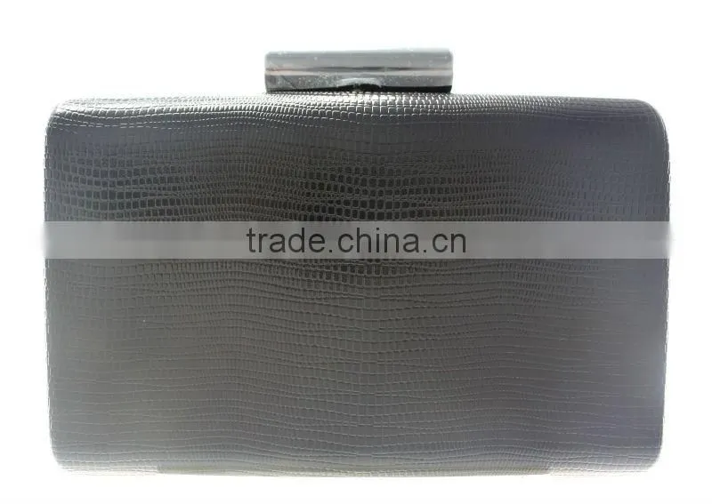 wholesale latest style in 2014, high quality pu leather, a few of colars be chosed,PU leather evening bags