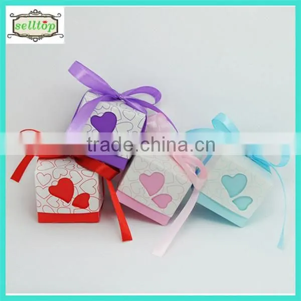 Hot sell cute 230g cheaper paper baby favor box