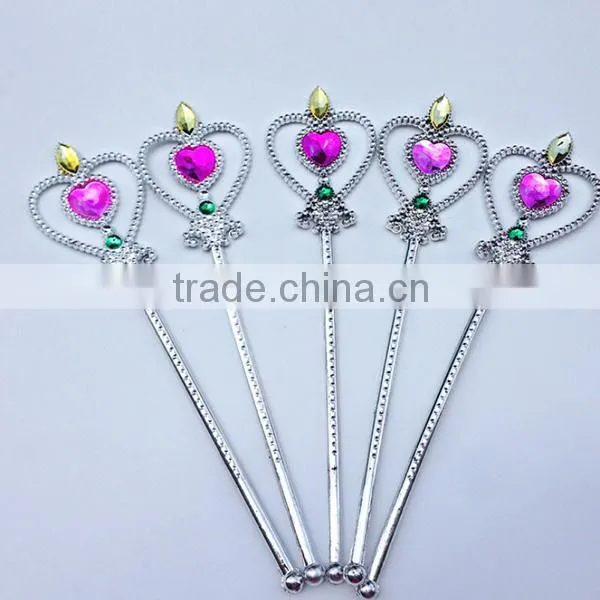 In stock plastic kids Birthday party supplies princess magic children fairy wand