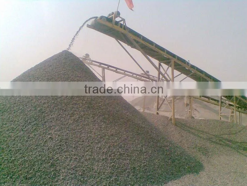 Dingli Rubber Band Inclined Belt Conveyor used in 100 Districts