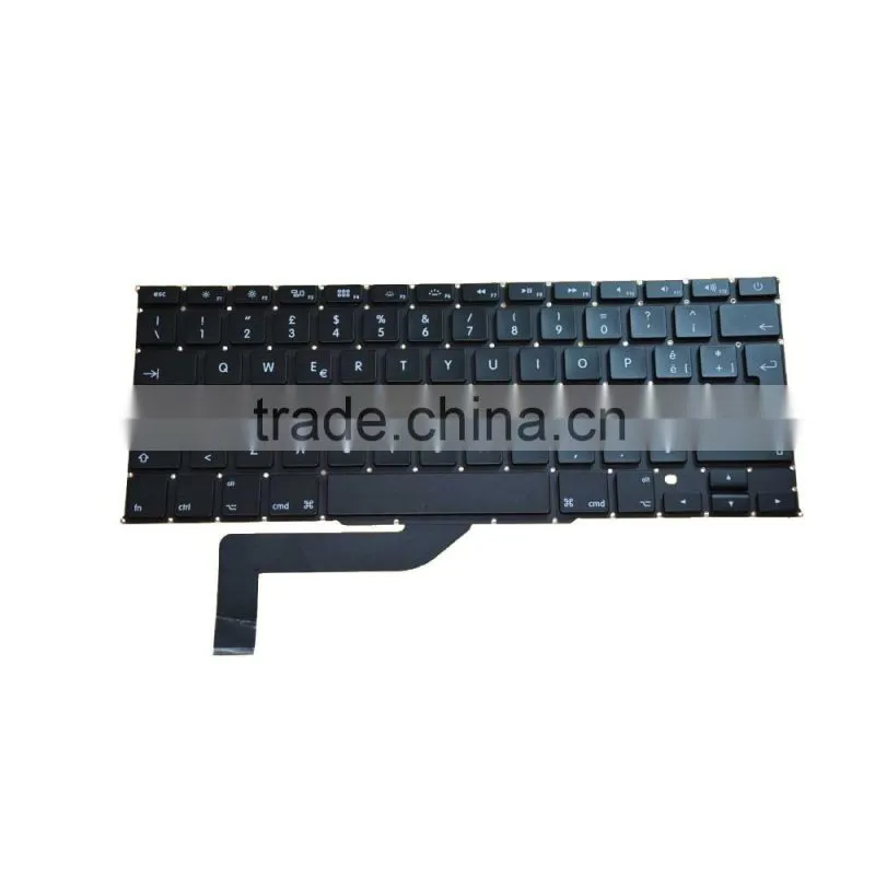 High Grade New Italian Design Products Laptop Replacement Keyboard For Apple Macbook Air 15" A1398 2012