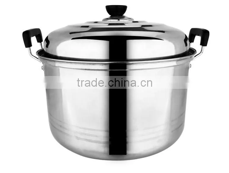 10PCS New Stylish Nice Shape Good Quality Competitive Price Stainless Steel Big Pot Stock Pot Soup Pot