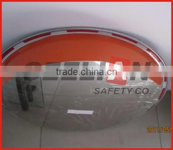 80CM STAINLESS TRAFFIC CONVEX MIRROR