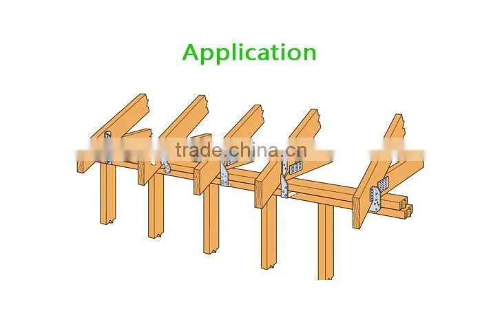 Building Wood Construction Connector Timber Mount steel Plates