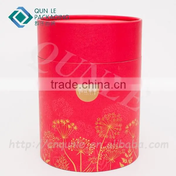 Custom Design Paper Tube Boxes for Instant Matcha Tea Bags