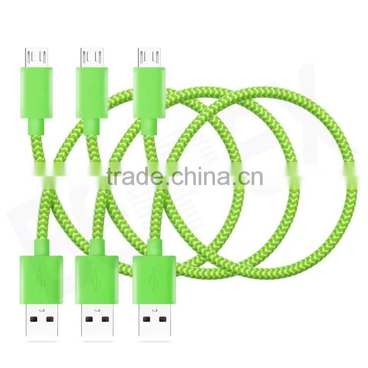 Angled Micro USB 2.0 Sync Charge Data Cable for Android