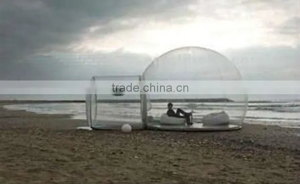 customized design clear inflatable bubble camping tent / outdoor camping inflatable bubble tent