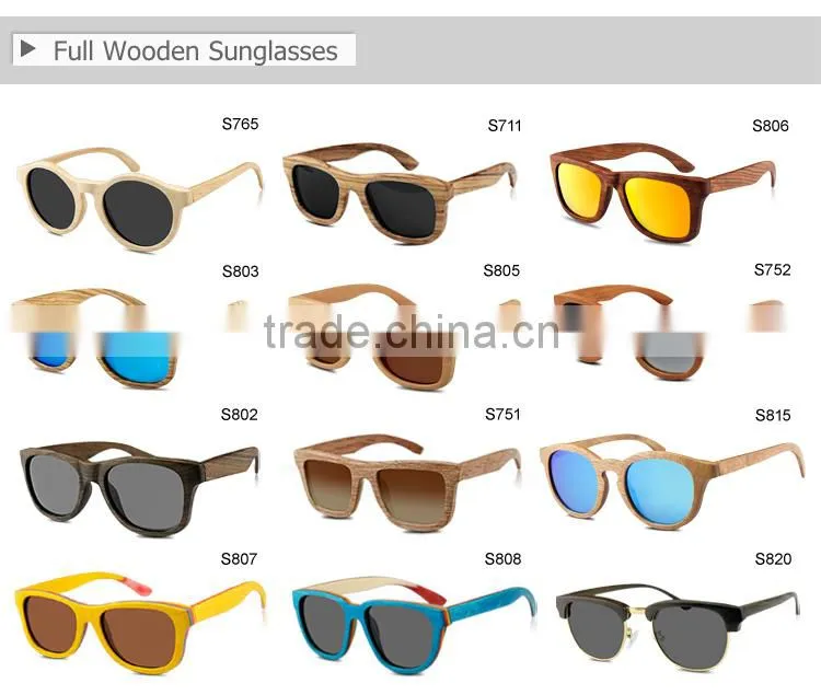 High quality bamboo wood tube case, walnut wood cylinder sunglass case, sunglasses bamboo case