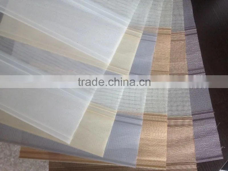 Horizontal Pattern and Fabric Material Blinds
