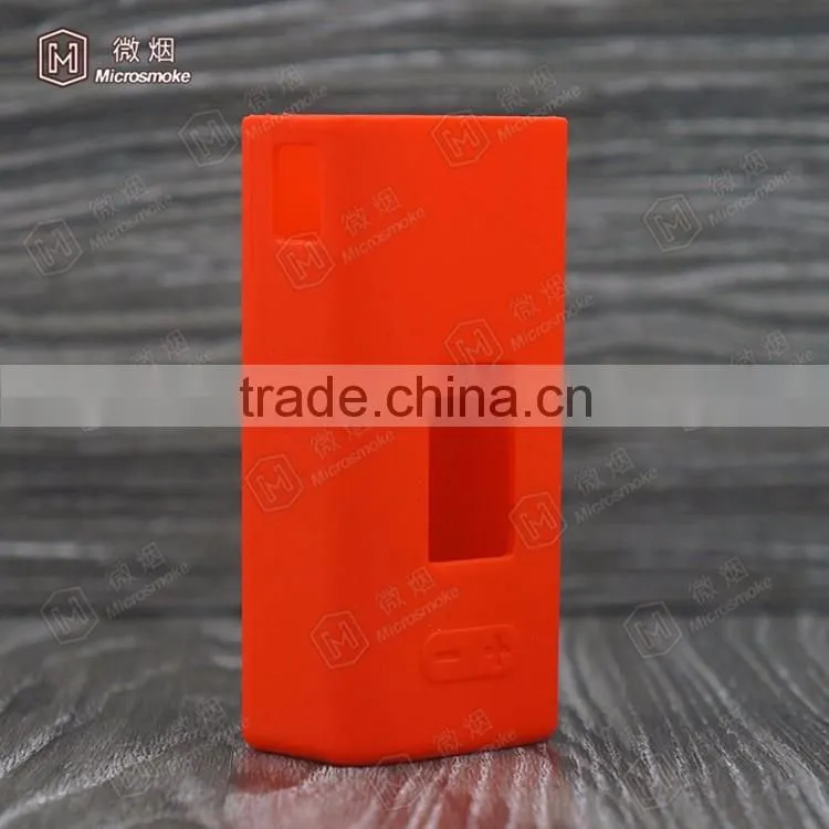 Cuboid Mini tc box mod silicone case Colorful microsmoke brand 100% silicone case/skin wholesale free shipping