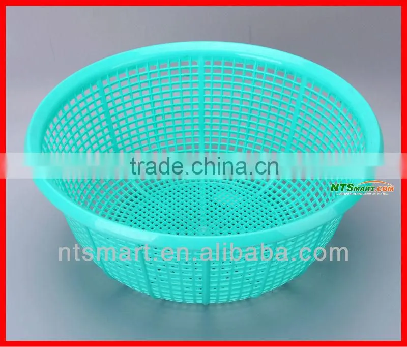 Eco-economy plastic fruit and vegetable basket with pp material