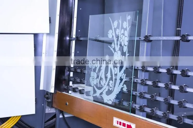 Surface treatment machine glass sandblast machine