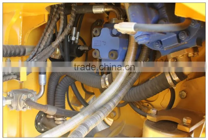 Chinese Supplier Earth Moving Machine Log Loader With Trailer Wheel Loader price for sale