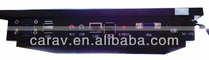8" fanless touch screen industrial pc(AIO-8000)