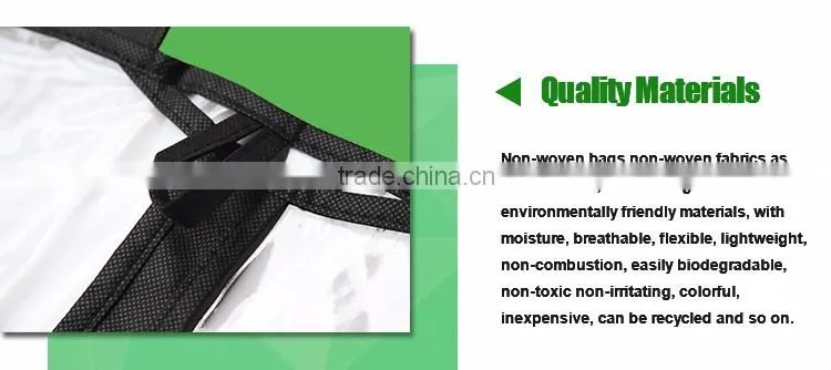 Plastic&Non Woven Wedding Dress Cover with Zipper