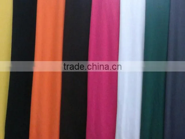 cotton spandex jersey fabric dyed single jersey fabric