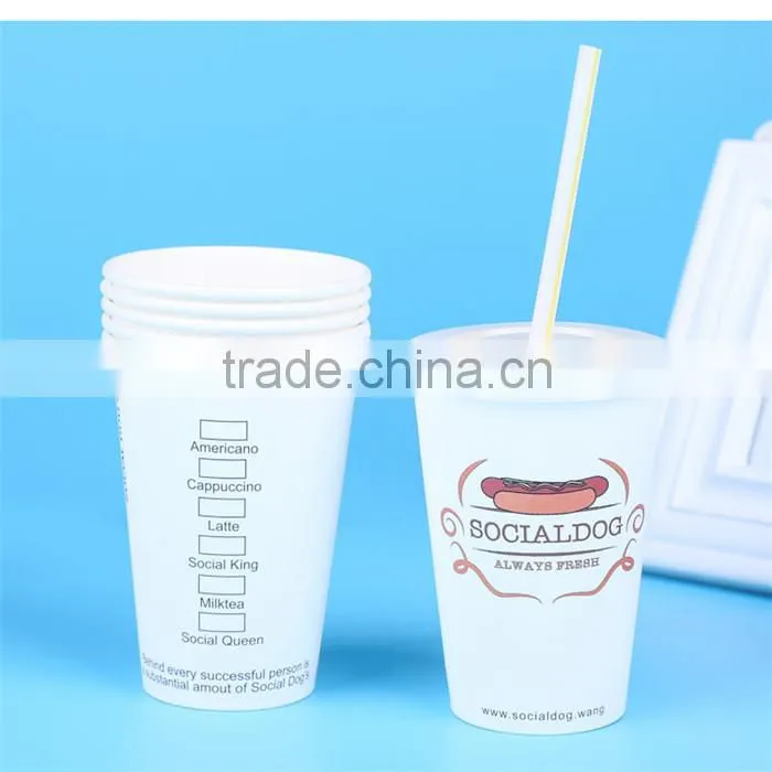 Disposabel Popular Design Wholesale Paper Cup Coffee And Lid