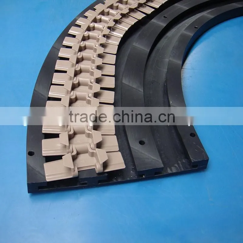 Engineering plastic manufacture ODM OEM food grade Polypropylene PP chain conveyor line