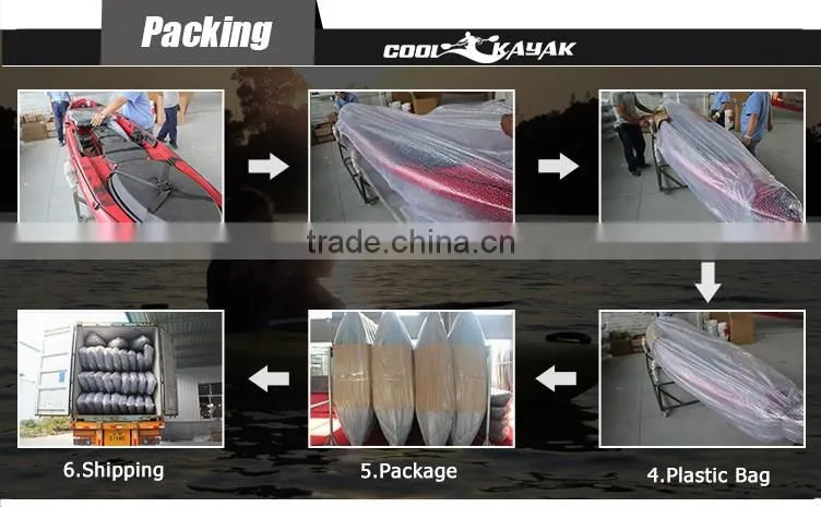 NEW Comfortable single fishing ocean kayak