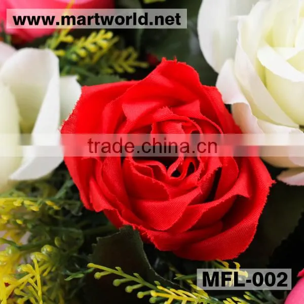 Mixed color artificial wedding flower for wedding & party decoration(MFL-002)
