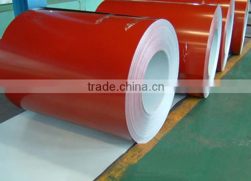 color coated steel coil//pre-painted galvanized steel coil