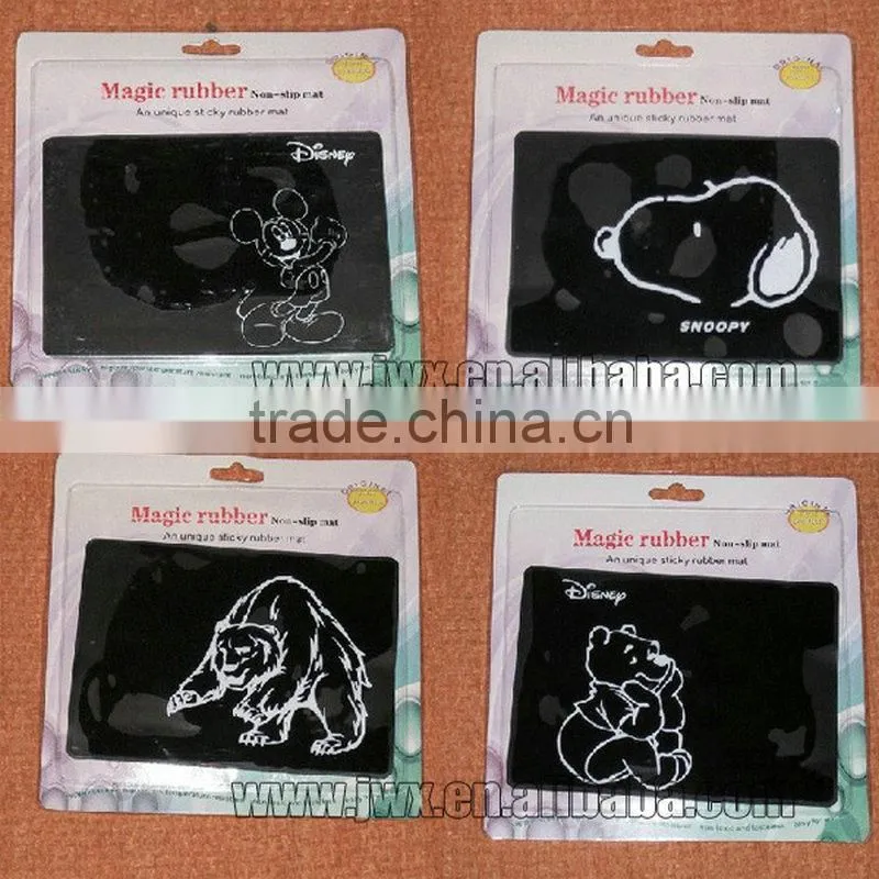 Grip easy Car Accessories Silicone Non-slip Mat for Mobile Phone Anti-slip Pad for Car Plastic Mat supplier