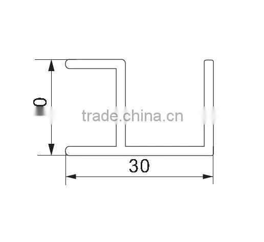 30 corner use for pvc frame panel turn 90 degree