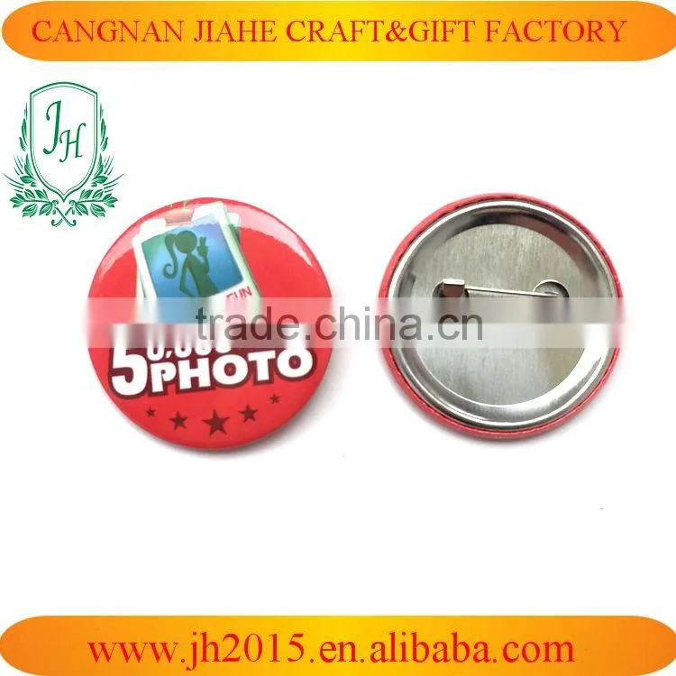 Good quality promotional gifts badge custom round safety metal pin badge,tin pin button badge,badge buttons