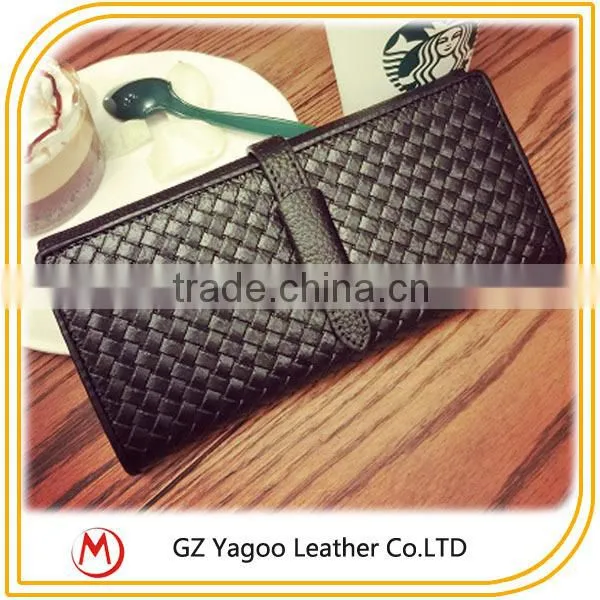 2016 factory price cheap designer slim wallet for women