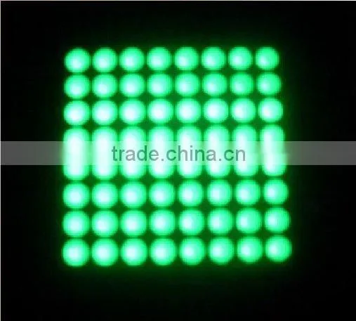 Lighting colors 5*7 LED dot matrix display